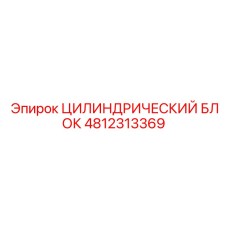 4812313369 ЦИЛИНДРИЧЕСКИЙ БЛОК Epiroc
