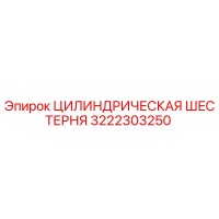 3222303250 ЦИЛИНДРИЧЕСКАЯ ШЕСТЕРНЯ Epiroc