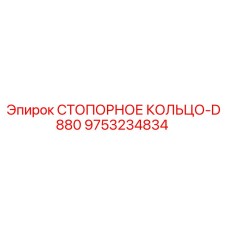 9753234834 СТОПОРНОЕ КОЛЬЦО-D880 Epiroc