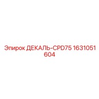 1631051604 ДЕКАЛЬ-CPD75 Epiroc