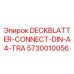 5730010056 DECKBLATTER-CONNECT-DIN-A4-TRA Epiroc
