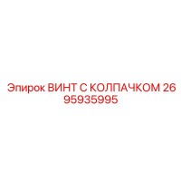 2695935995 ВИНТ С КОЛПАЧКОМ Epiroc