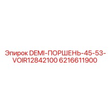 6216611900 DEMI-ПОРШЕНЬ-45-53-VOIR12842100 Эпирок