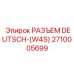 8-контактный разъем 2710005699 Deutsch W4S Epiroc
