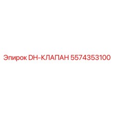 5574353100 DH-КЛАПАН Epiroc