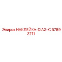 57893711 НАКЛЕЙКА-DIAG-C Epiroc