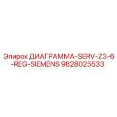 9828025533 ДИАГРАММА-SERV-Z3-6-REG-SIEMENS Epiroc