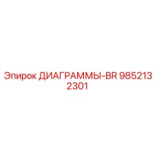 9852132301 ДИАГРАММЫ-BR Epiroc
