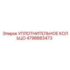 4798883473 УПЛОТНИТЕЛЬНОЕ КОЛЬЦО Epiroc