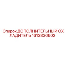 1613836602 ДОПОЛНИТЕЛЬНЫЙ ОХЛАДИТЕЛЬ Epiroc