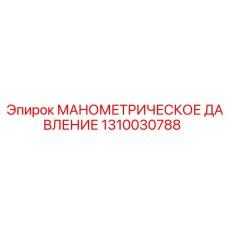 1310030788 МАНОМЕТРИЧЕСКОЕ ДАВЛЕНИЕ Epiroc