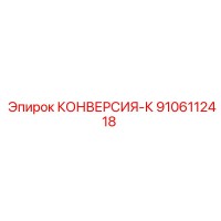 9106112418 КОНВЕРСИЯ-К (Epiroc)