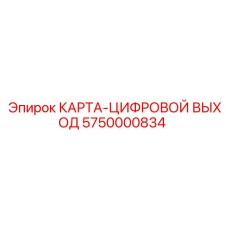 5750000834 КАРТА-ЦИФРОВОЙ ВЫХОД Epiroc