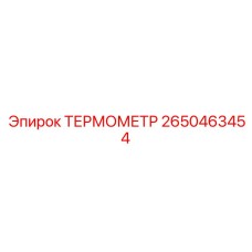 2650463454 ТЕРМОМЕТР Epiroc