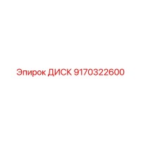 9170322600 ДИСК Epiroc
