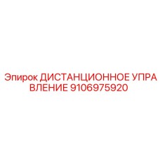 9106975920 ДИСТАНЦИОННОЕ УПРАВЛЕНИЕ (Epiroc)