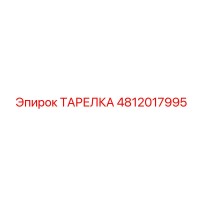 4812017995 ТАРЕЛКА Epiroc
