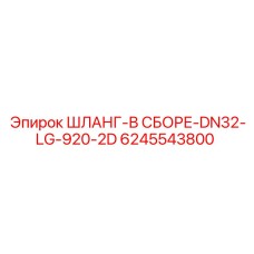 6245543800 ШЛАНГ-В СБОРЕ-DN32-LG-920-2D Epiroc