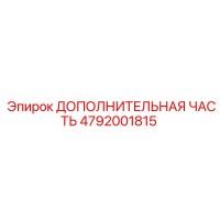 4792001815 ДОПОЛНИТЕЛЬНАЯ ЧАСТЬ Epiroc