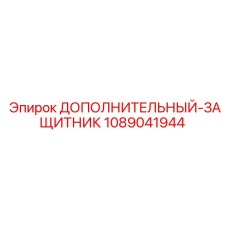 1089041944 ДОПОЛНИТЕЛЬНЫЙ-ЗАЩИТНИК Epiroc