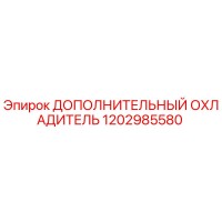 1202985580 ДОПОЛНИТЕЛЬНЫЙ ОХЛАДИТЕЛЬ Epiroc