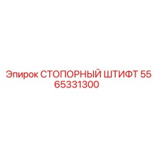 5565331300 СТОПОРНЫЙ ШТИФТ Epiroc