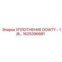 1625396681 УПЛОТНЕНИЕ DOWTY - 1/8 Epiroc