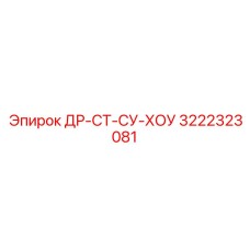 3222323081 ДР-СТ-СУ-ХОУ Epiroc