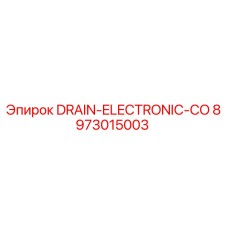 8973015003 DRAIN-ELECTRONIC-CO Epiroc