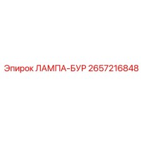 2657216848 ЛАМПА-БУР Epiroc