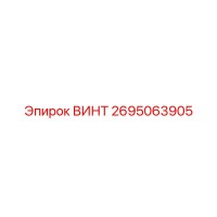 2695063905 ВИНТ Epiroc