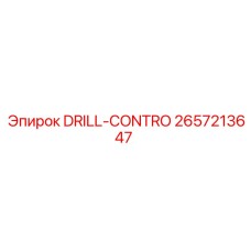2657213647 DRILL-CONTRO - Epiroc
