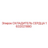 1632021880 ОХЛАДИТЕЛЬ СЕРДЦА Epiroc