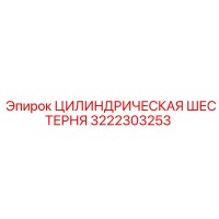3222303253 ЦИЛИНДРИЧЕСКАЯ ШЕСТЕРНЯ Epiroc