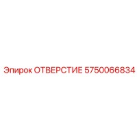 5750066834 ОТВЕРСТИЕ Epiroc