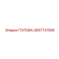 2657731556 ГОЛОВА Epiroc