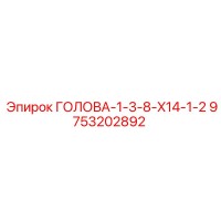 9753202892 ГОЛОВА-1-3-8-X14-1-2 Epiroc