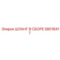 58018417 ШЛАНГ В СБОРЕ Epiroc