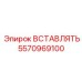 5570969100 ВСТАВЛЯТЬ Эпирок (Epiroc)