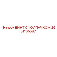 2651165587 ВИНТ С КОЛПАЧКОМ Epiroc