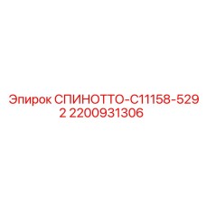 2200931306 СПИНОТТО-C11158-5292 Epiroc