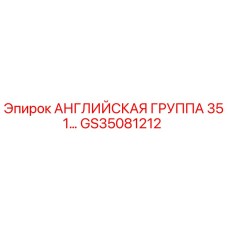 GS35081212 АНГЛИЙСКАЯ ГРУППА 351… Epiroc