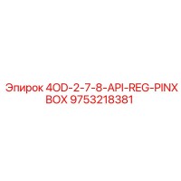 9753218381 4OD-2-7-8-API-REG-PINXBOX Epiroc