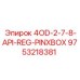 9753218381 4OD-2-7-8-API-REG-PINXBOX Epiroc