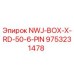 9753231478 NWJ-BOX-X-RD-50-6-PIN Epiroc
