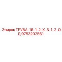 9753202561 ТРУБА-16-1-2-Х-3-1-2-ОД Epiroc