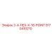9170410210 3-4-HEX-X-18-POINT Epiroc