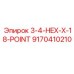 9170410210 3-4-HEX-X-18-POINT Epiroc