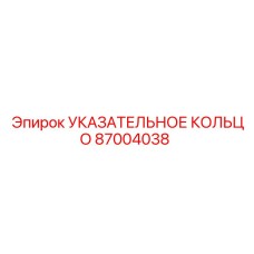 87004038 УКАЗАТЕЛЬНОЕ КОЛЬЦО Epiroc