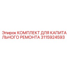 3115924593 КОМПЛЕКТ ДЛЯ КАПИТАЛЬНОГО РЕМОНТА Epiroc